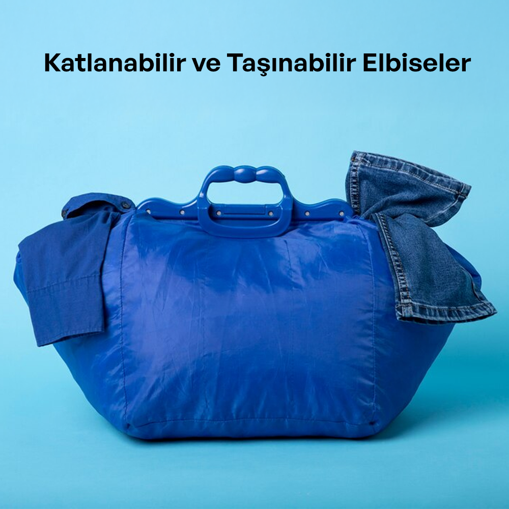 Katlanabilir ve taşınabilir elbiseler